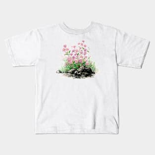 September 9th birthday flower Kids T-Shirt